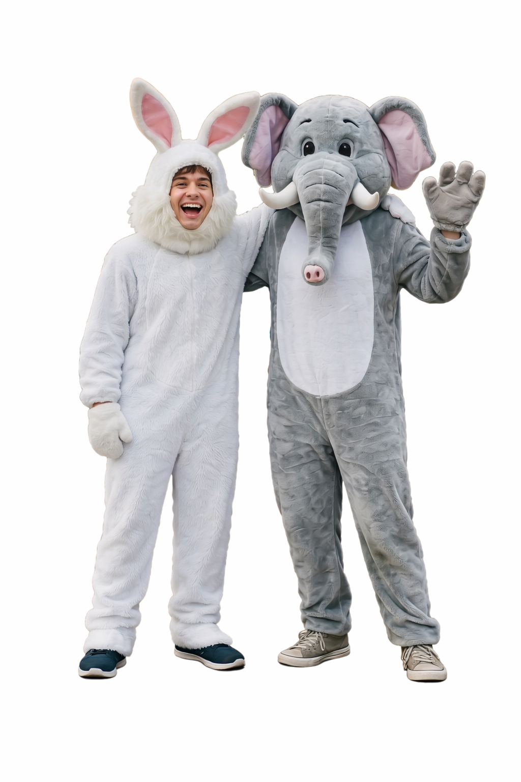 Rabbit and Elephant