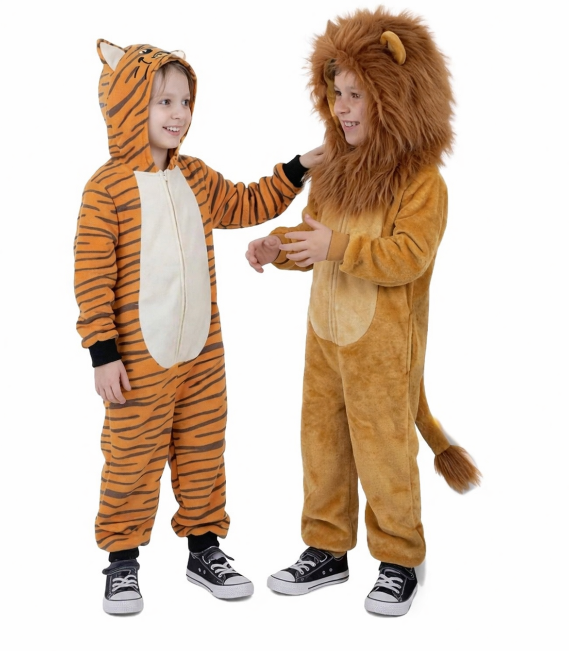 Tiger and Lion
